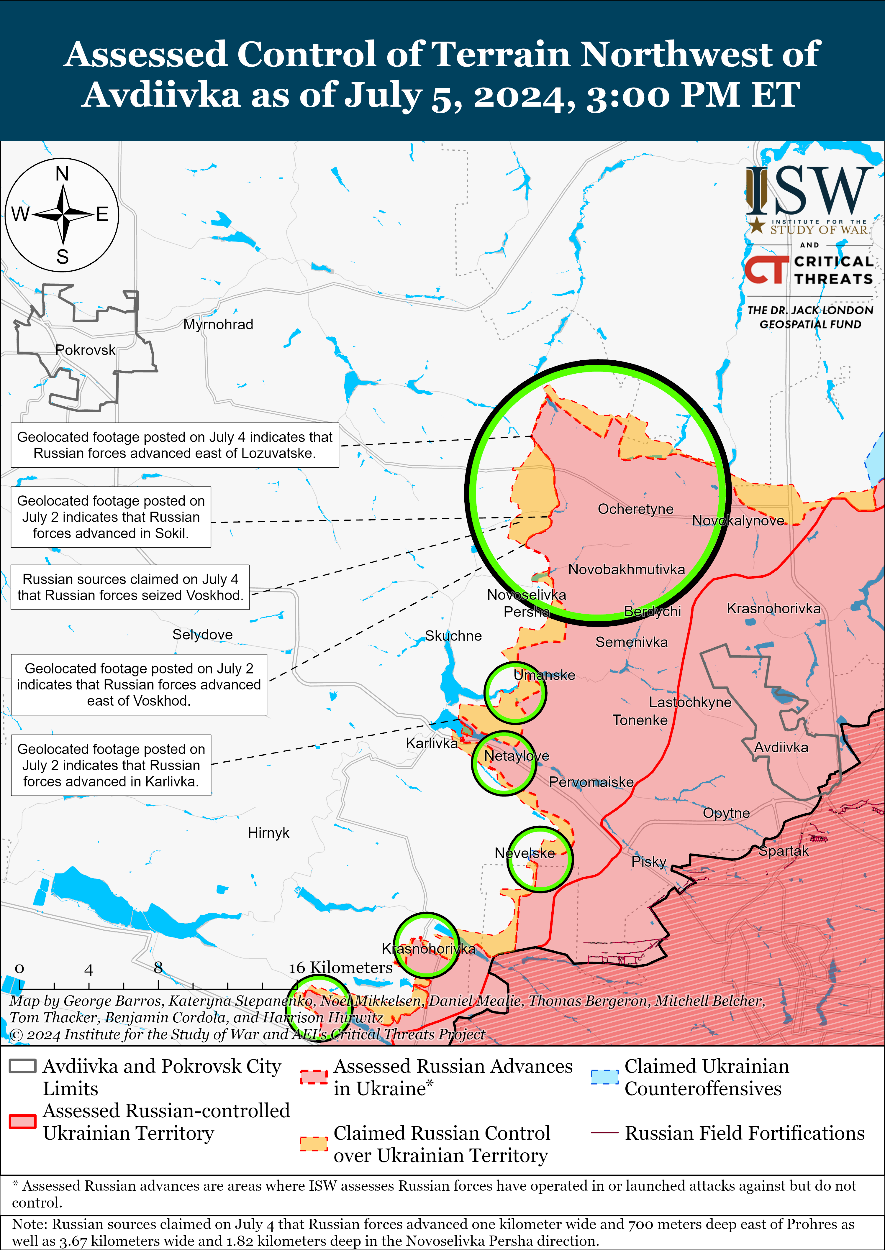 Російські окупанти просунулися біля Торецька: карти ISW